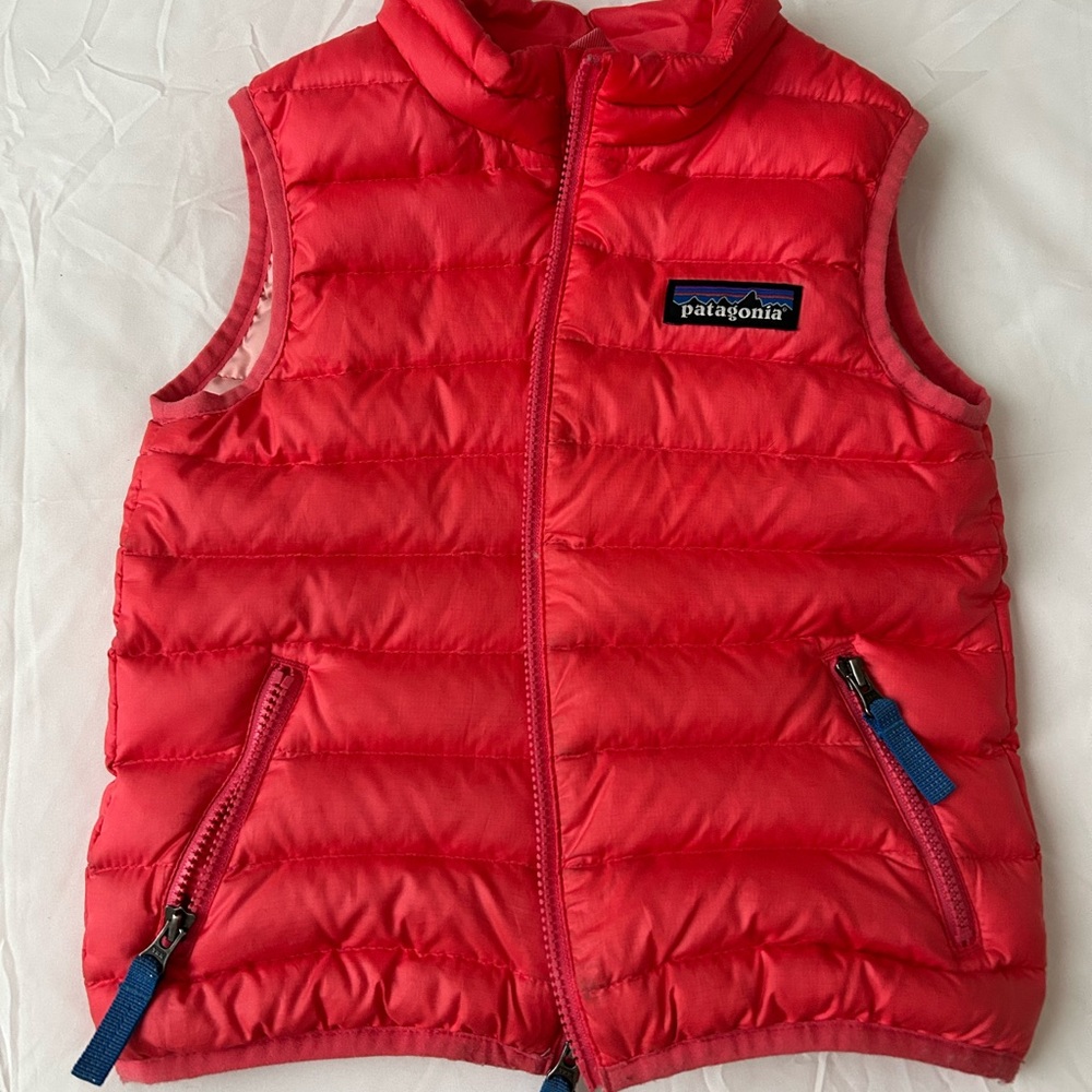 Patagonia Red Puffer Vest